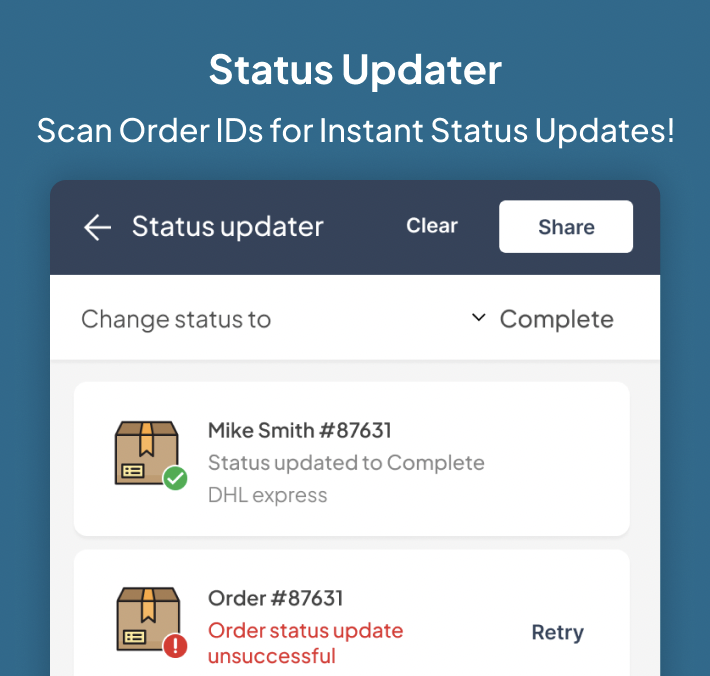 Using Status Updater in Hippoo for Efficient Order Status Changes