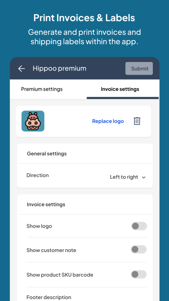 Hippoo Premium