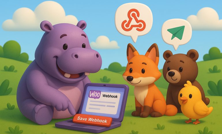 Running an online shop means small tasks pile up fast. As your store grows, you spend more time copying data, updating systems, and notifying your team. Imagine WooCommerce sending the right information automatically with no manual checks or exporting.