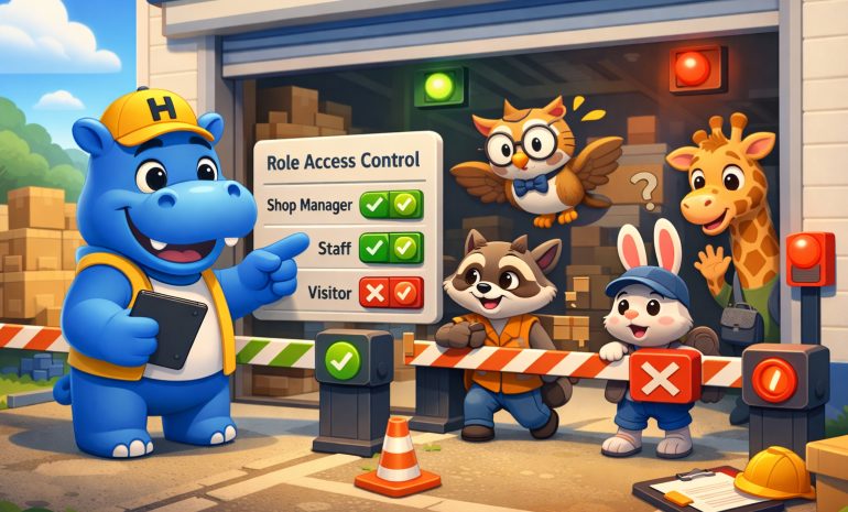 hippoo WooCommerce role access control